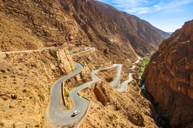 Marrakech vers le Haut Atlas en voiture : quel véhicule et la meilleure route en journée